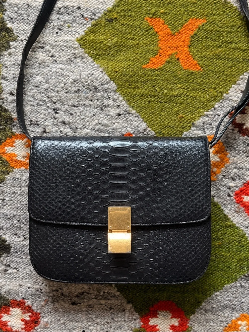 Gorgeous vintage Celine Python Bag - Picture 1 of 6